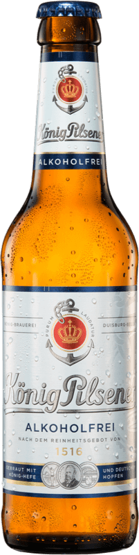 König Pilsener Alkoholfrei. Das Bier für den entspannten Feierabend.